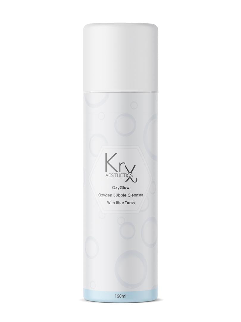 KRX Aesthetics Oxyglow Bubble Wash Blue Tansy 150ml