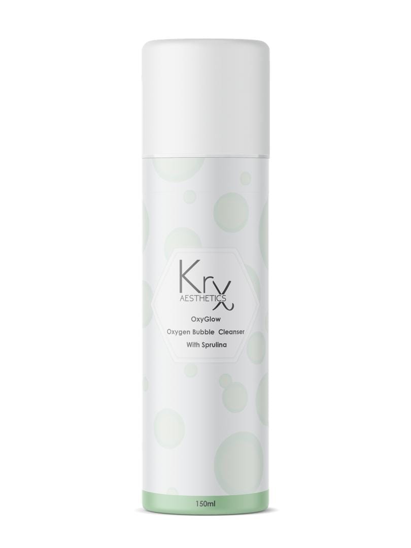 KRX Aesthetics Oxyglow Bubble Wash Spirulina 150ml