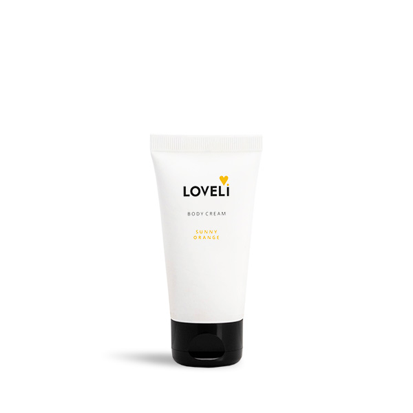 Loveli Body cream Sunny Orange Travelsize