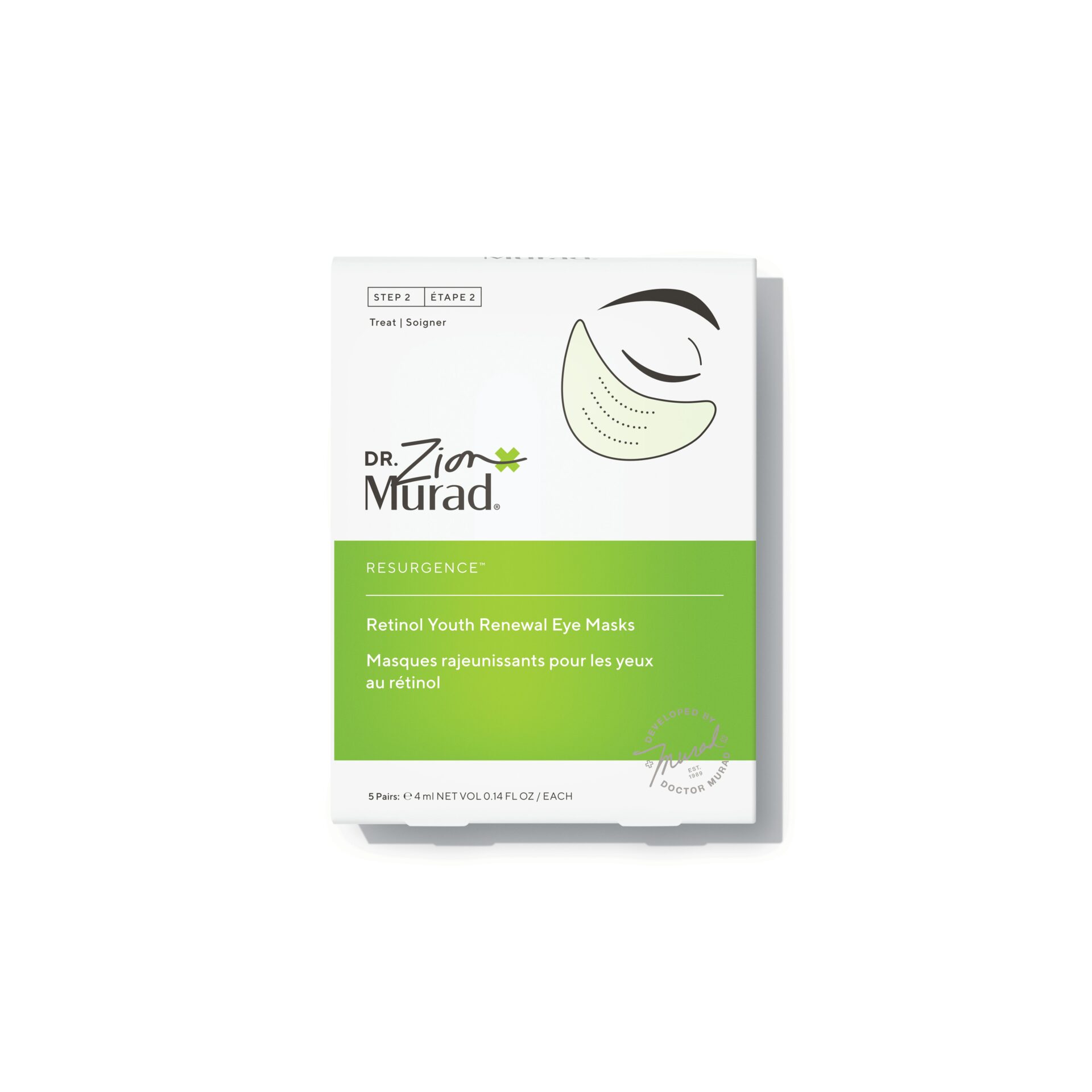 50062 Retinol Youth Renewal Eye Masks Box