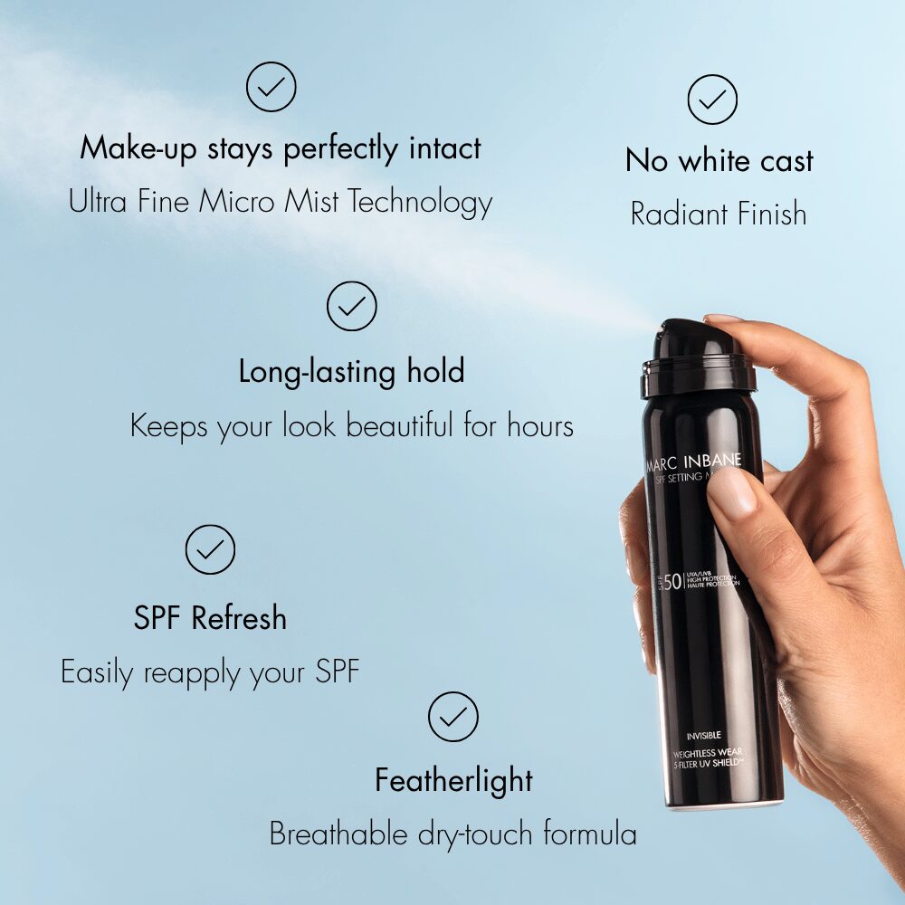 Marc Inbane - SPF 50 Setting Mist - Afbeelding 3