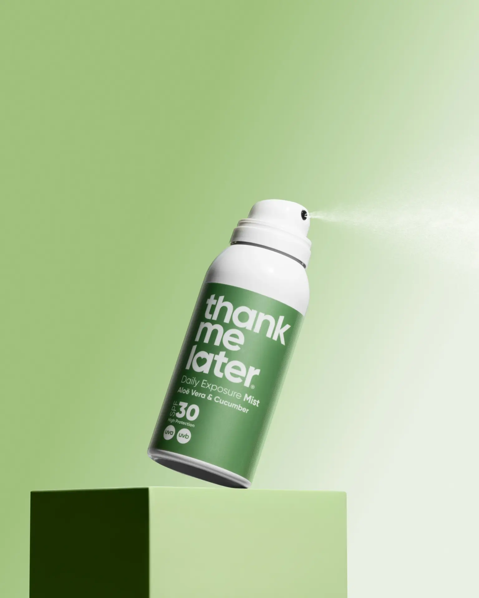 Thank Me Later Daily Exposure Mist SPF 30 Aloë Vera & Cucumber
