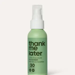 Thank Me Later Daily Exposure Sunscreen Cucumber & Aloe Vera