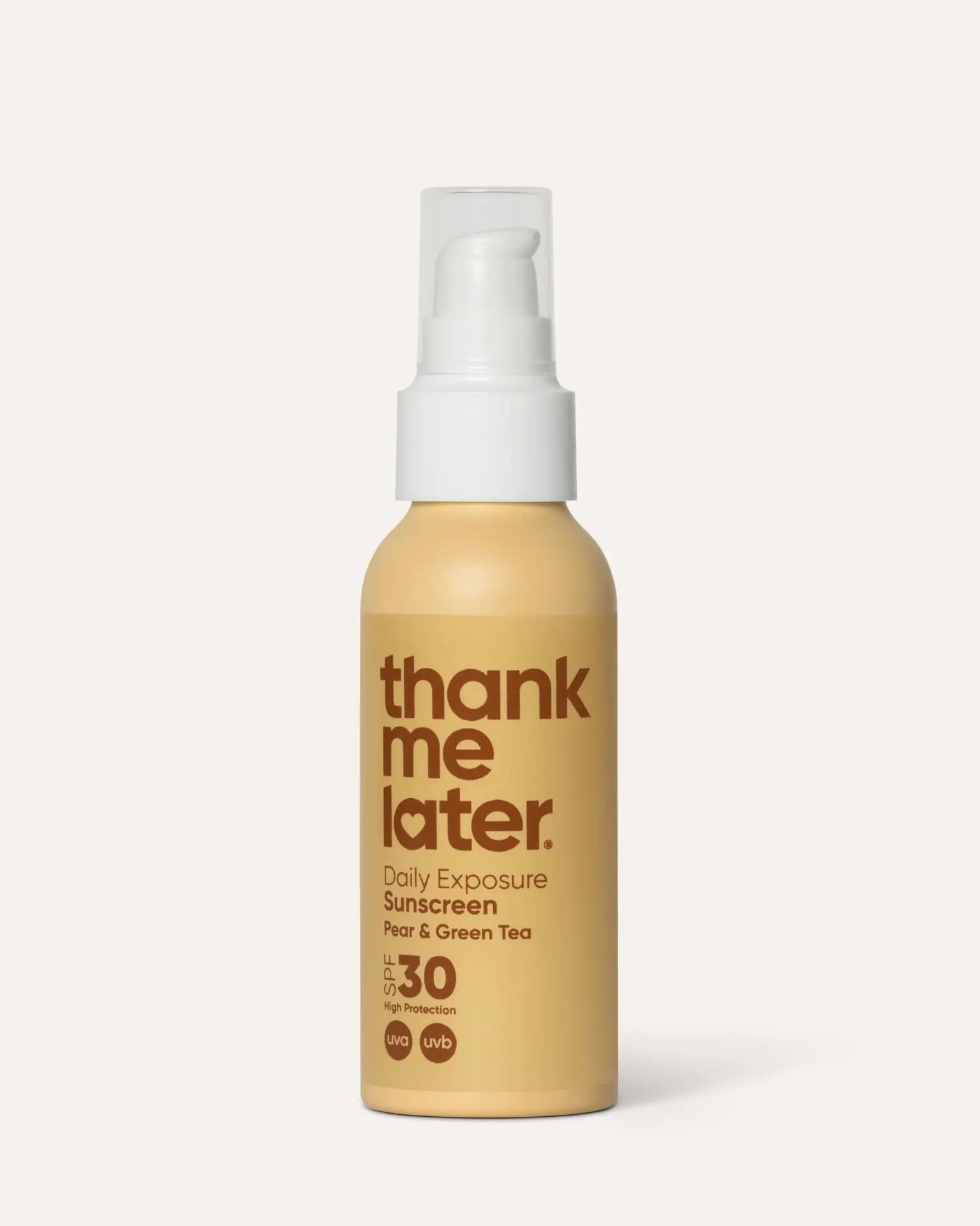 Thank Me Later Daily Exposure Sunscreen Peer & Groene Thee
